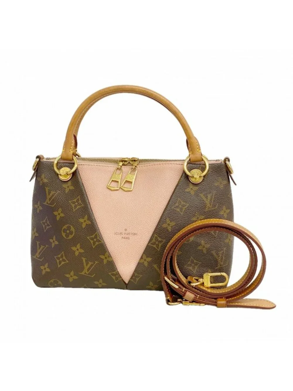 Louis Vuitton Handbag Monogram Tote BB Rose Poodle 2-Way